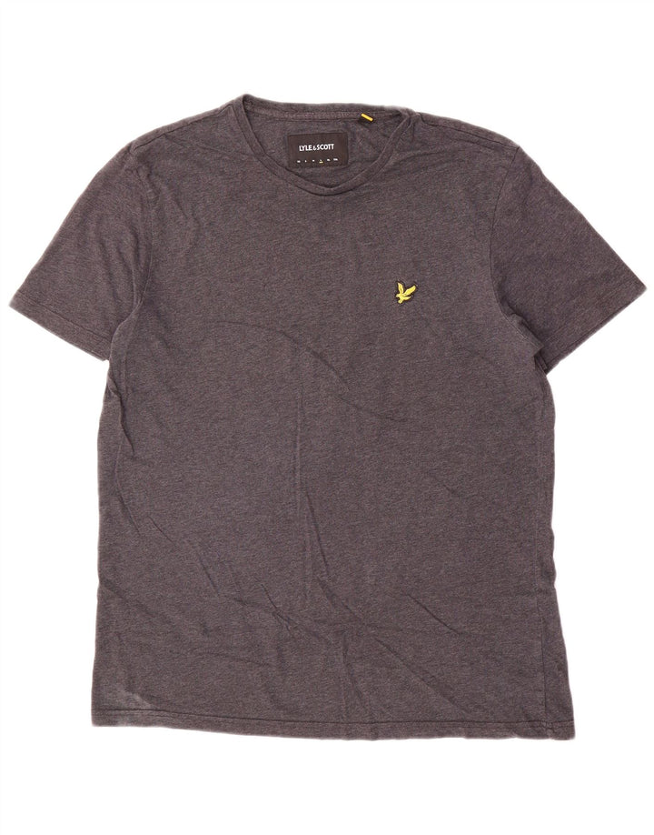 Ανδρικό T-Shirt Lyle & Scott Top μεγάλο γκρι βαμβακερό