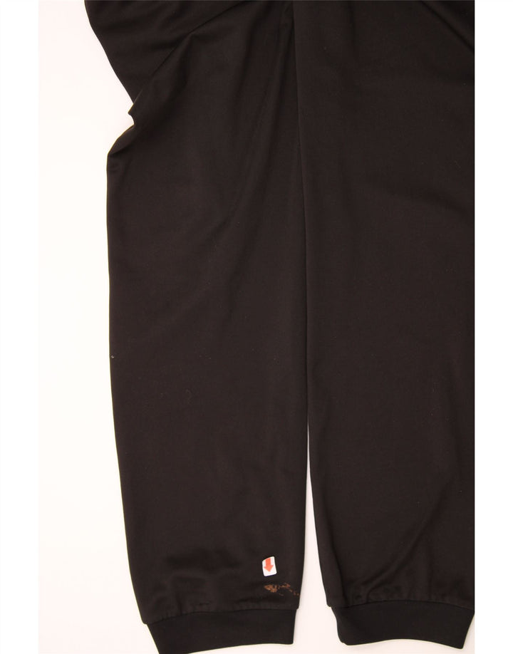 KAPPA Boys Tracksuit Trousers Joggers 15-16 Years Black Polyester Vintage Kappa and Second-Hand Kappa from Messina Hembry 