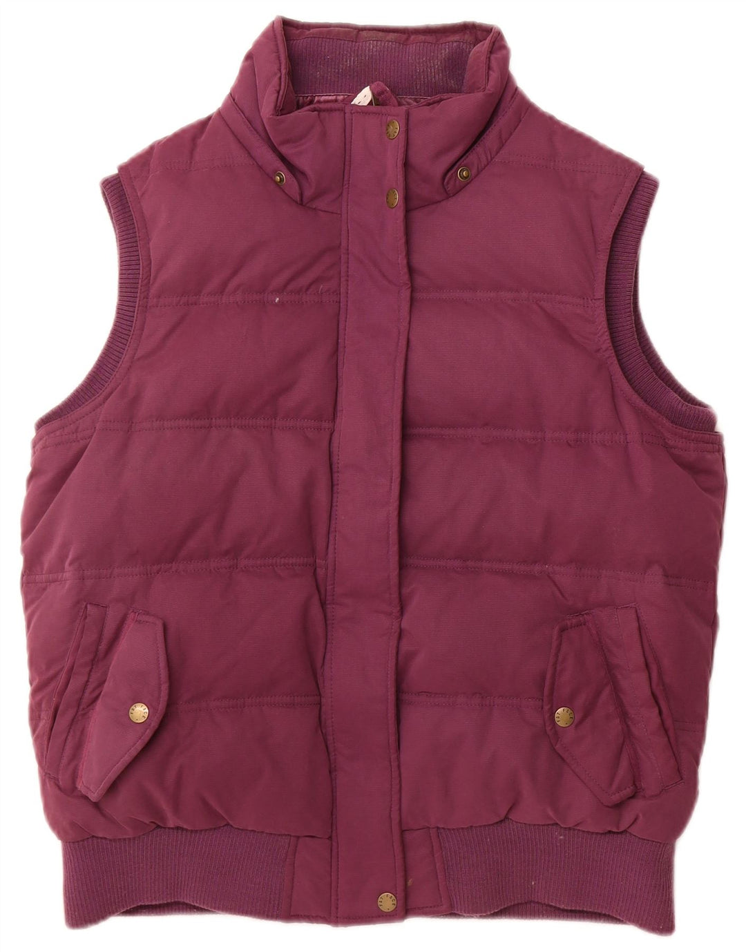 Fat Face Γυναικείο Gilet UK 16 Large Purple Polyester