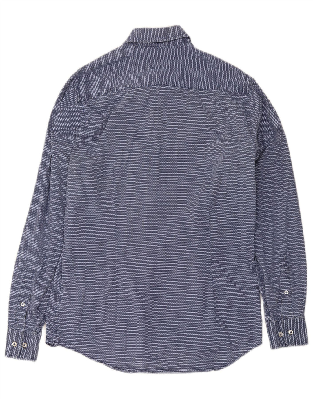 Ανδρικό πουκάμισο Tommy Hilfiger Slim Fit Βαμβακερό μεσαίο μπλε με στίγματα