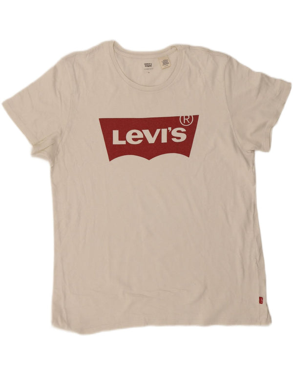 Ανδρικό γραφικό T-Shirt Levi's Top XL Λευκό