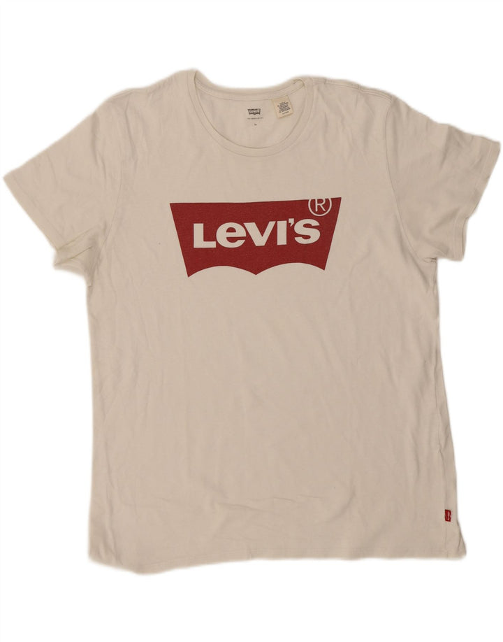 Ανδρικό γραφικό T-Shirt Levi's Top XL Λευκό