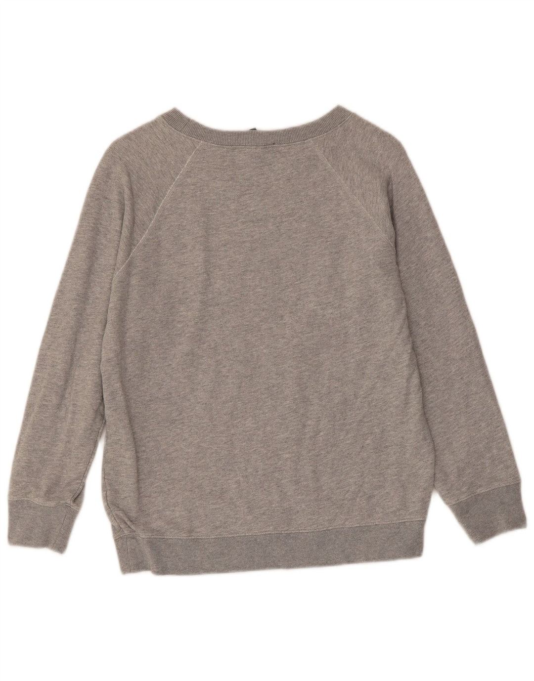 Γυναικείο γραφικό φούτερ J. CREW Jumper UK 10 Small Grey Cotton