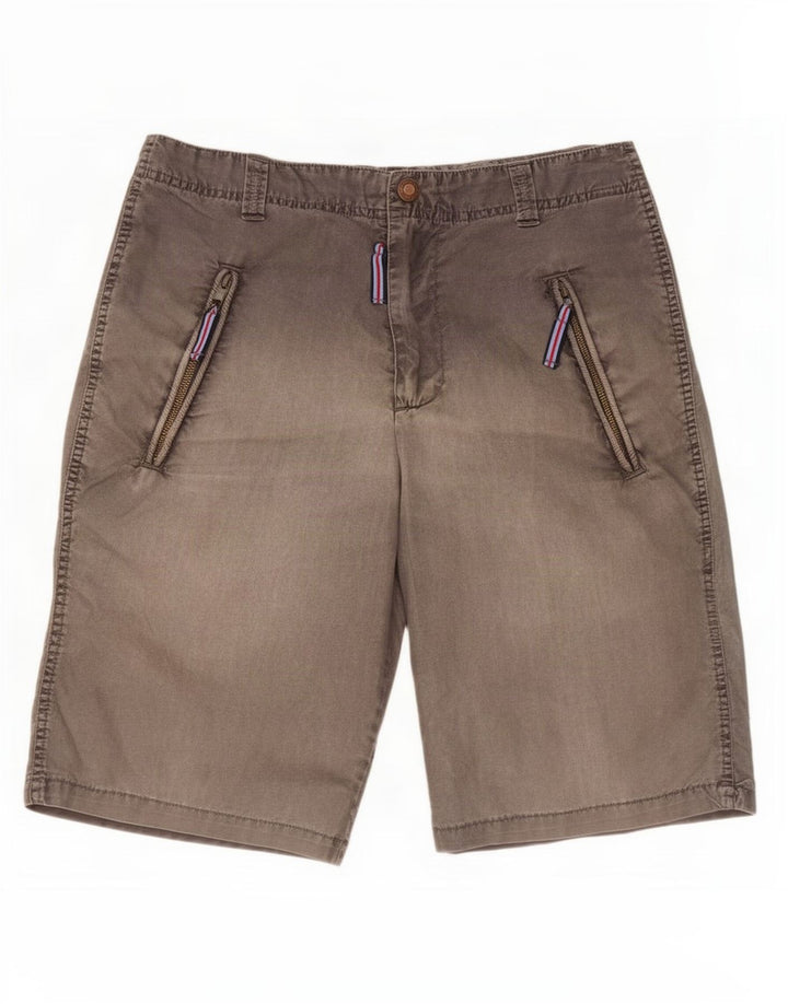 Zara Ανδρικό σορτς Chino EU 38 Small W30 Grey Polyester