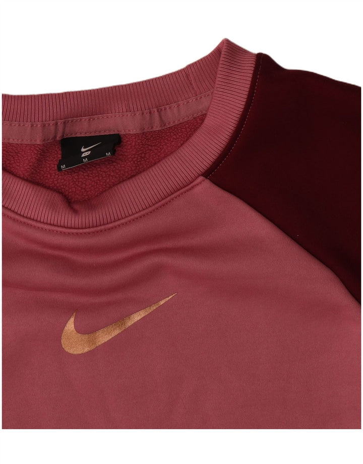 Ανδρικό φούτερ Nike Jumper, μεσαίο ροζ χρώμα, βαμβακερό