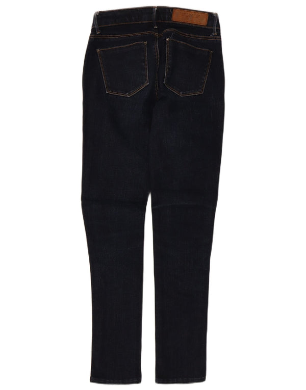 Zara Γυναικεία Skinny Jeans EU 34 2XS W24 L27 Navy Blue Cotton