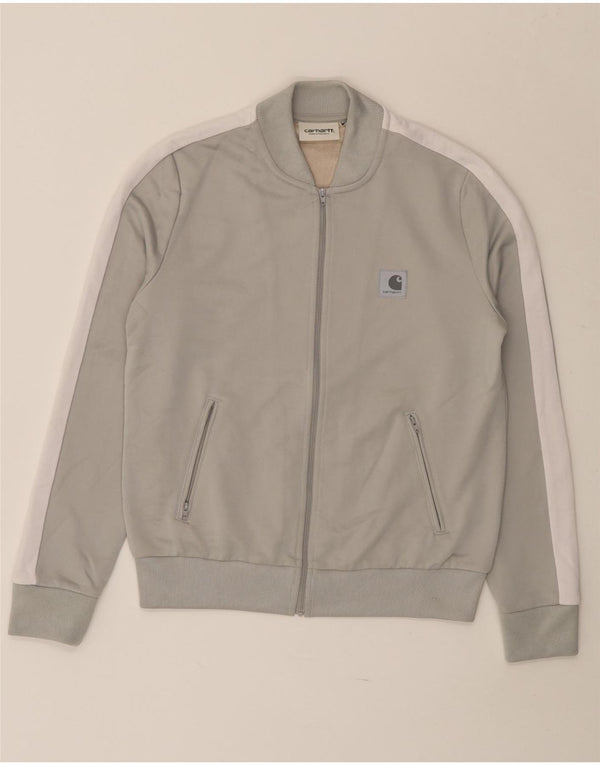 Γυναικεία αθλητική φόρμα CARHARTT Top Jacket UK 10 Small Grey Colourblock