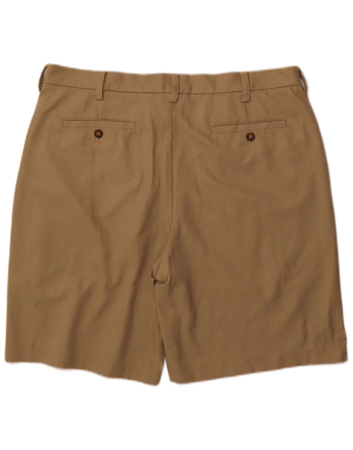 Ανδρικό σορτς Chino Izod W38 XL Beige Polyester