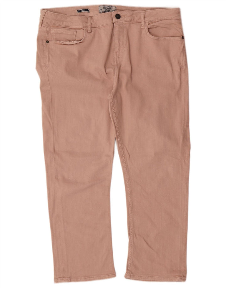 FAT FACE Γυναικείο Cropped Jeans UK 16 Large W34 L23 Pink Cotton