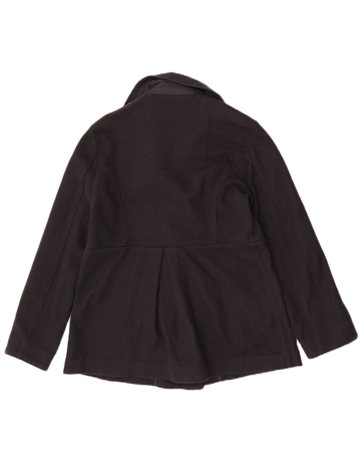 North Sails Γυναικείο παλτό μπιζελιού UK 14 Large Navy Blue Wool Classic