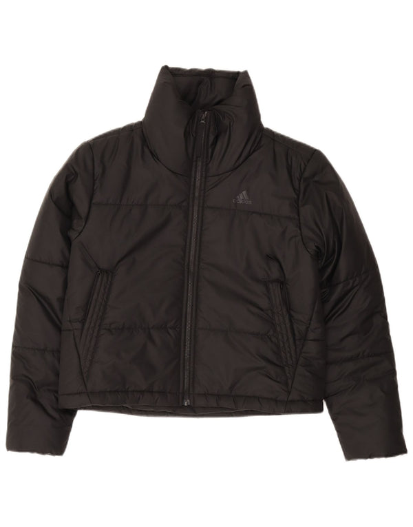 Adidas Γυναικείο Crop Padded Jacket UK 4/6 XS Μαύρο