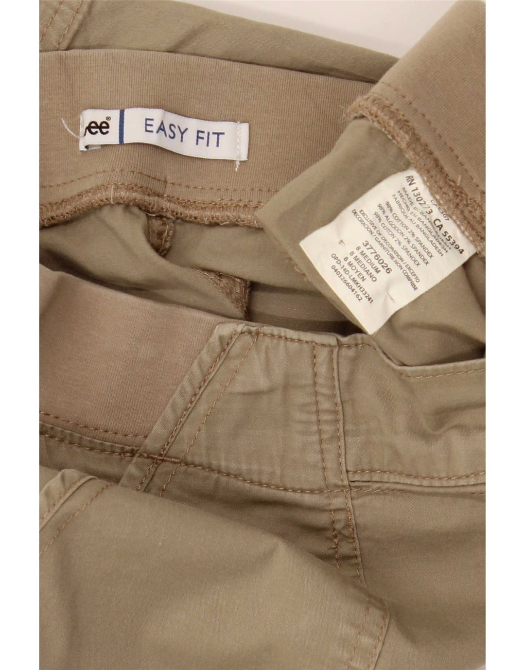 Lee Γυναικείο Σορτς Cargo US 8 Medium W32 Χακί βαμβακερό