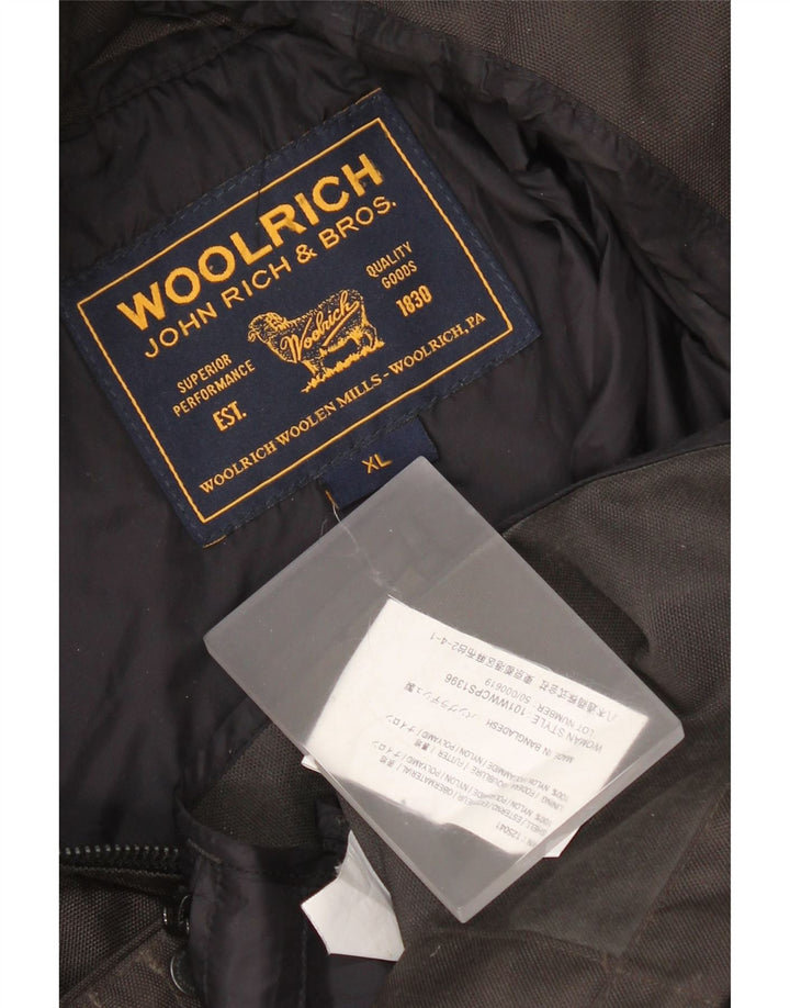 Woolrich Γυναικείο Utility Jacket UK 18 XL μαύρο νάιλον