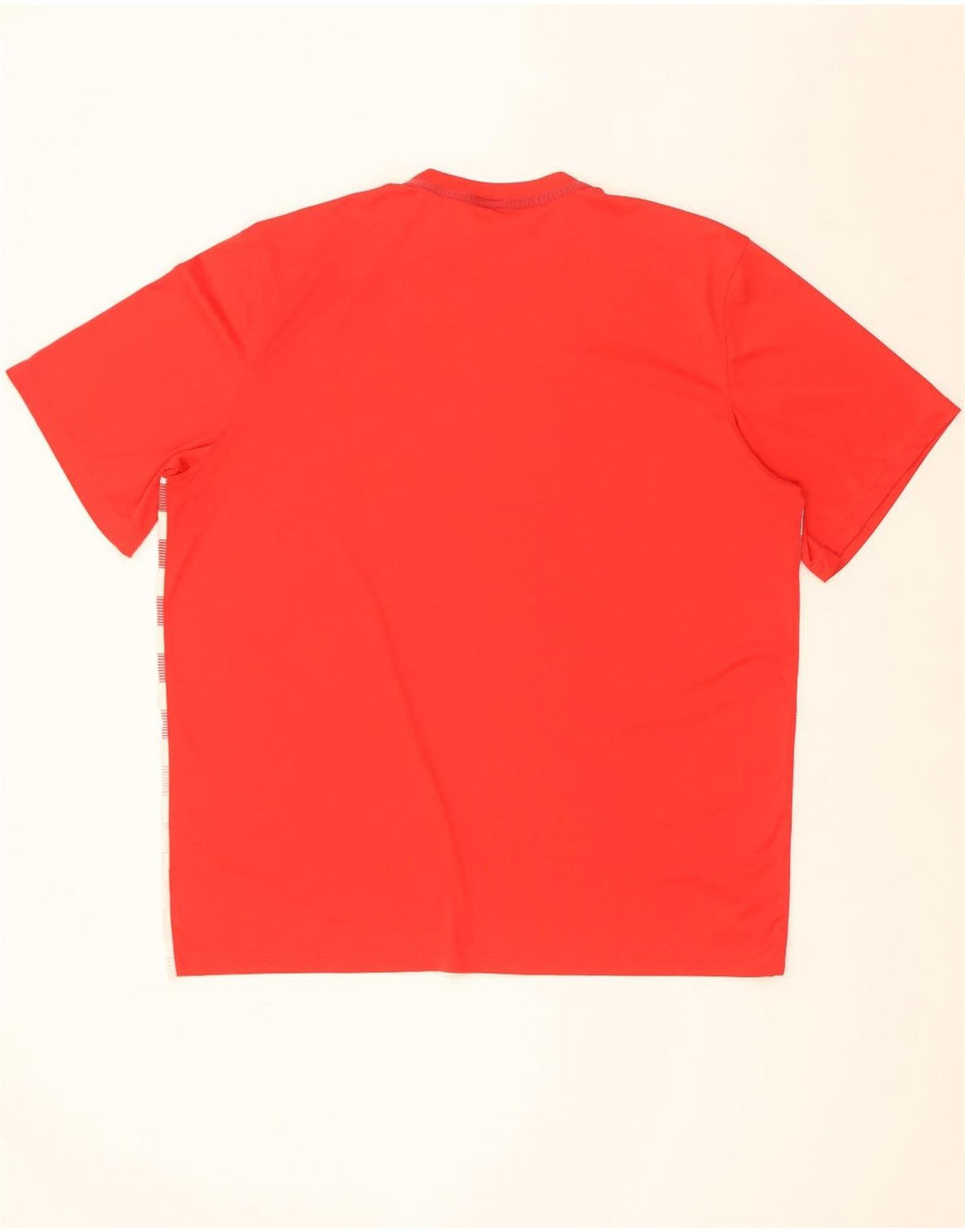 Ανδρικό T-shirt Nike Dri Fit Top 2XL κόκκινο γεωμετρικό πολυεστέρα