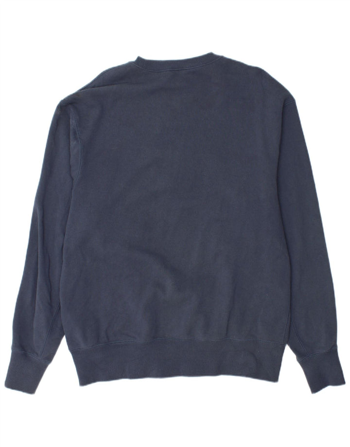Ανδρικό φούτερ ADIDAS Jumper Medium Navy Blue βαμβακερό
