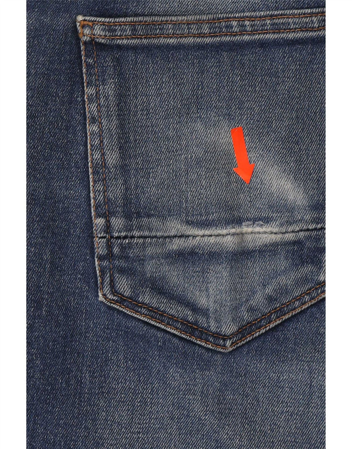 Zara Ανδρικό Slim Jeans EU 42 Large W32 L30 Blue