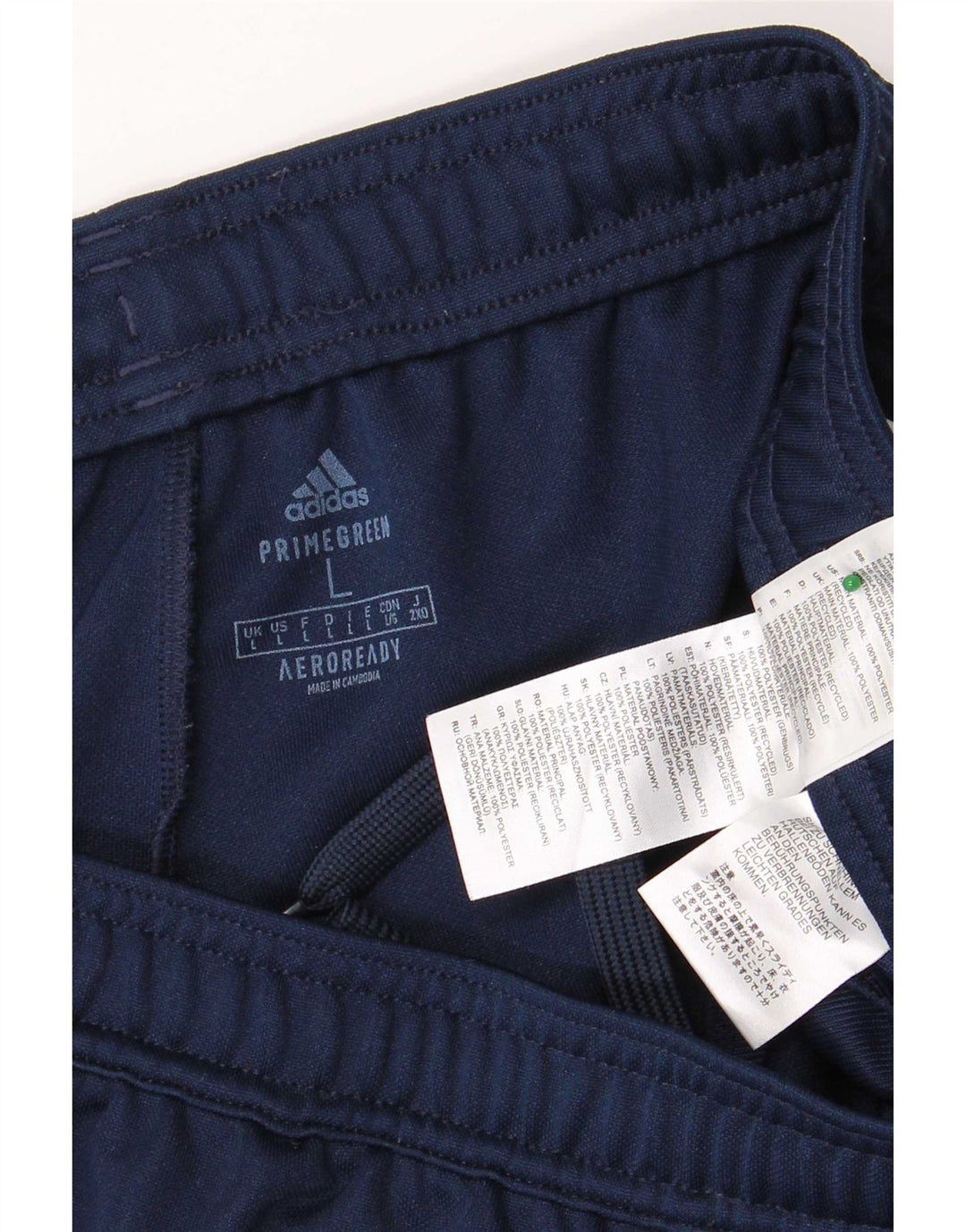 Ανδρική φόρμα Adidas Aeroready Παντελόνι φόρμας μεγάλου μπλε ναυτικού πολυεστέρα