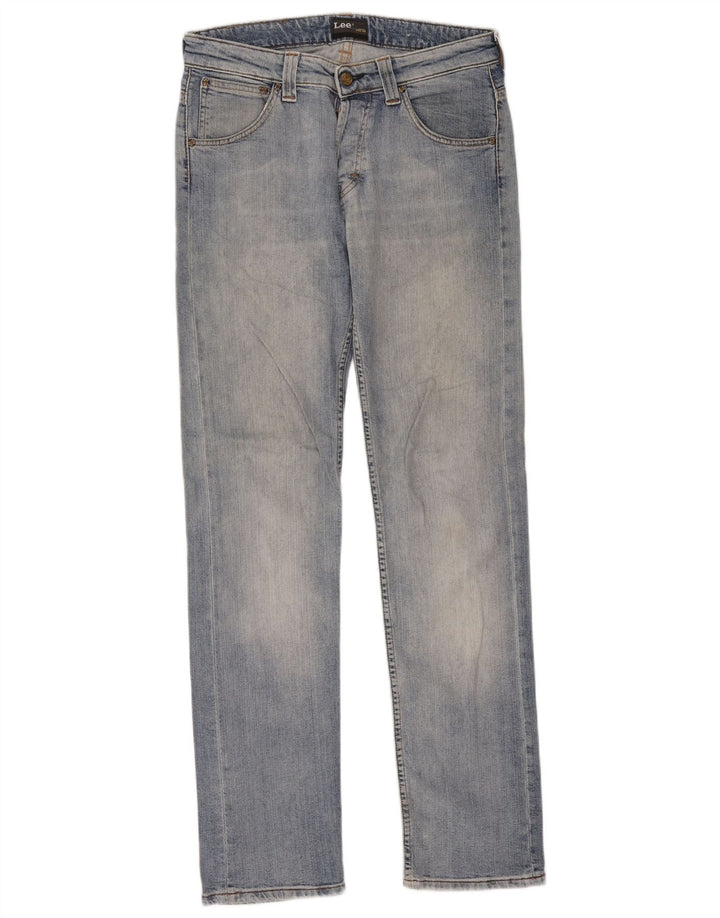 Lee Womens Powell Slim Jeans W31 L34 Blue Cotton