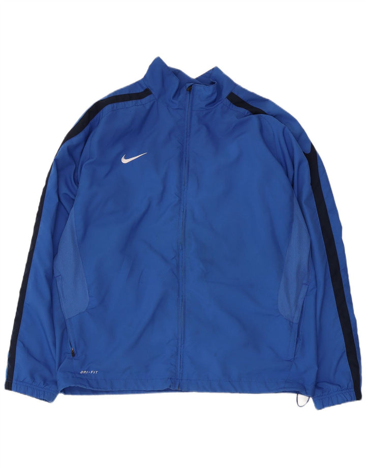 Ανδρική φόρμα Nike Top Jacket XL Blue Colourblock Polyester Sports