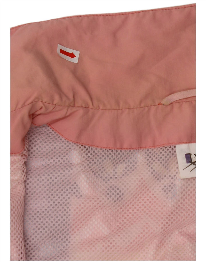 Γυναικεία Αμάνικη αθλητική φόρμα VINTAGE Top Jacket UK 20 2XL Pink Geometric