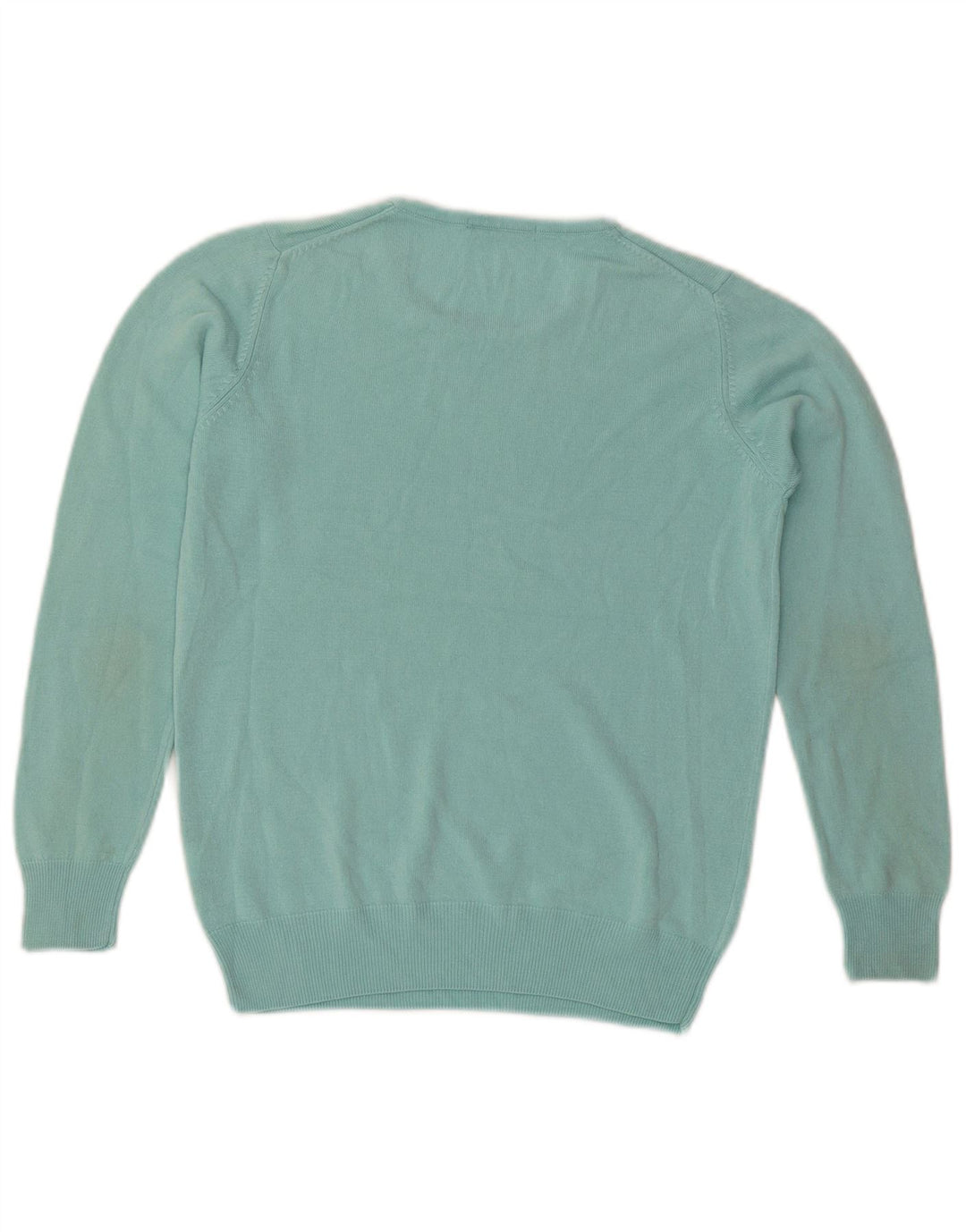 Marks & Spencer Γυναικείο πουλόβερ με λαιμόκοψη UK 10 Small Turquoise