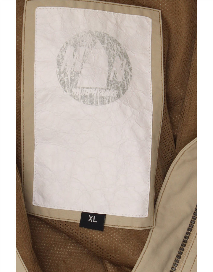 Murphy & Nye Mens Bomber Jacket UK 42 XL Beige