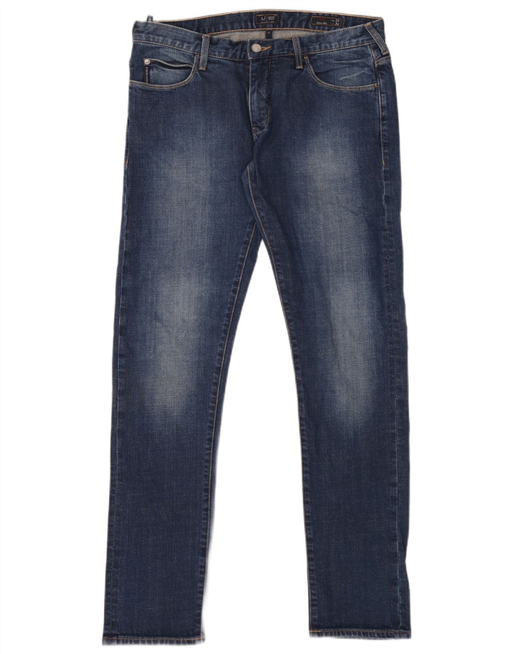 Armani Γυναικείο J10 Slim Τζιν W33 L34 Μπλε Βαμβακερό