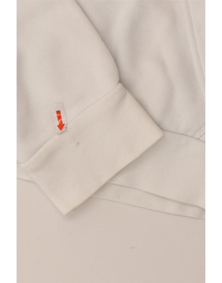 Ανδρικό κουκούλα Adidas, μικρό λευκό βαμβακερό