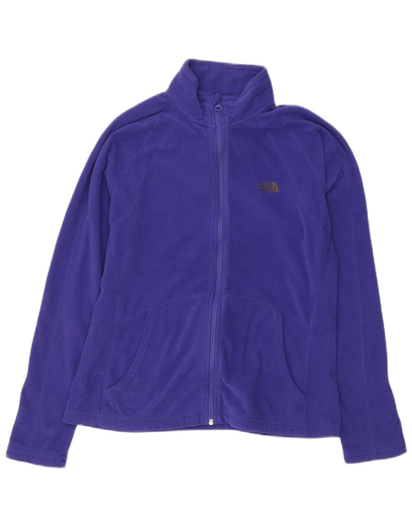 THE NORTH FACE Γυναικείο Fleece Jacket UK 16 Large Purple Polyester