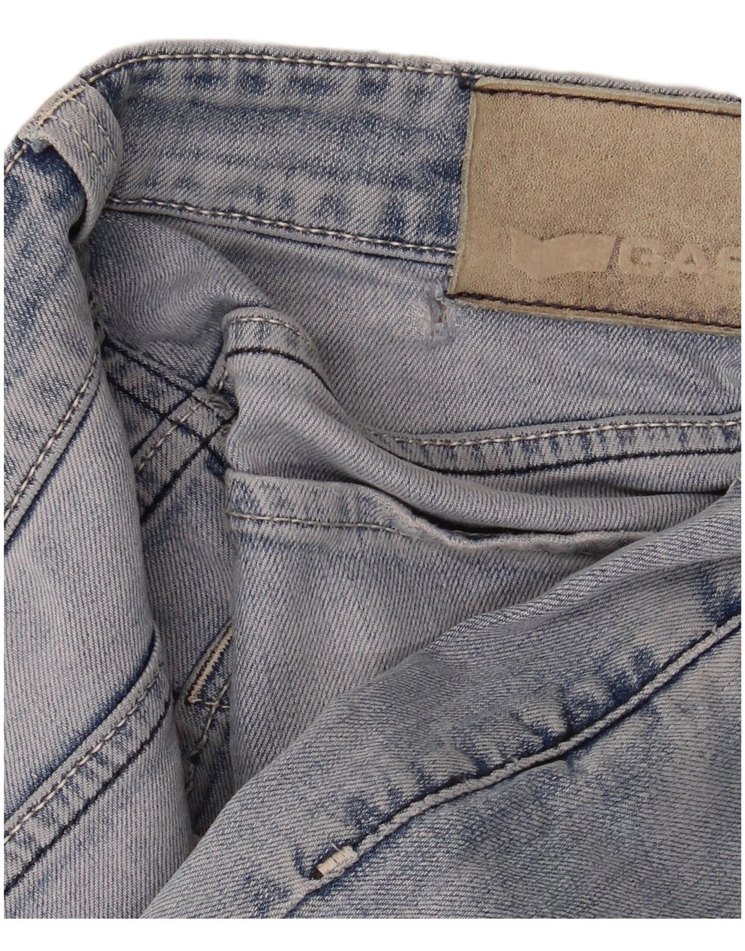 Gas Γυναικείο Slim Jeans W30 L34 Μπλε Βαμβακερό