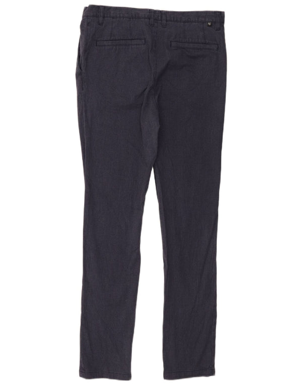 Ted Baker Ανδρικό Slim παντελόνι Chino W30 L31 Navy Blue Polyester