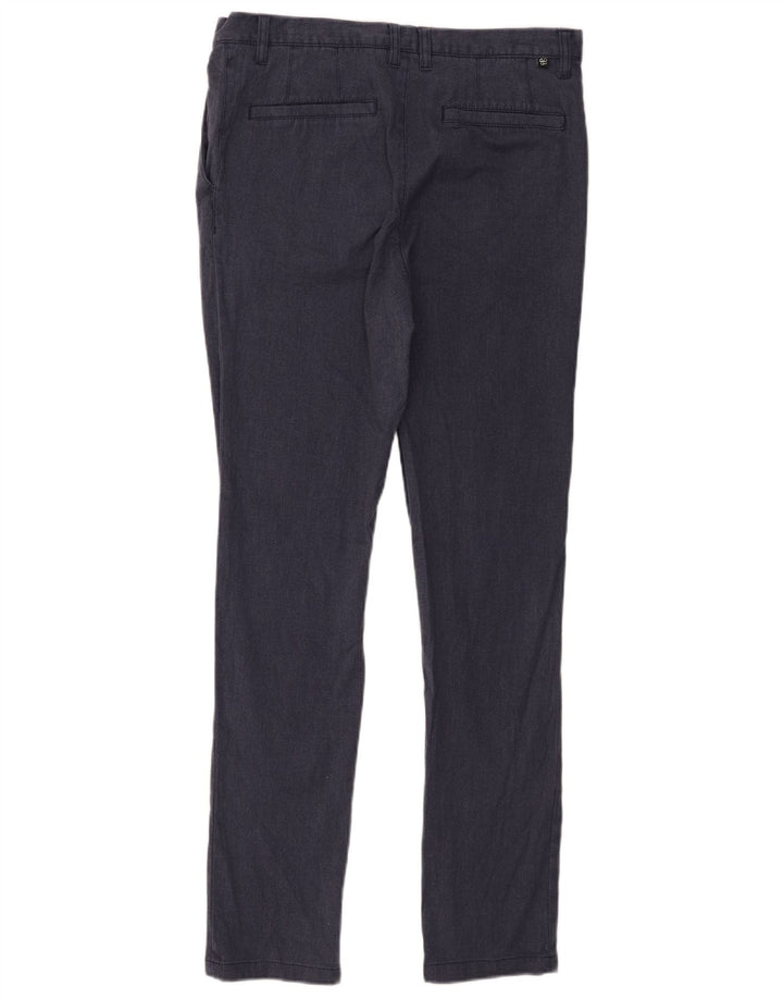 Ted Baker Ανδρικό Slim παντελόνι Chino W30 L31 Navy Blue Polyester