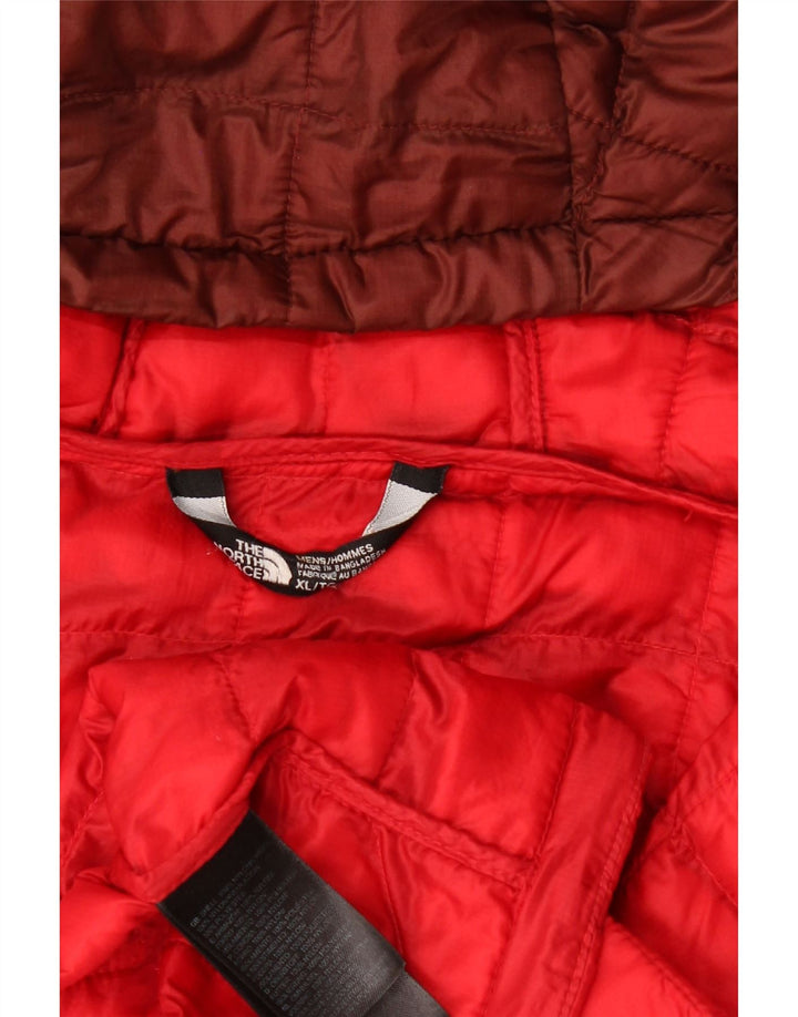 The North Face Ανδρικό μπουφάν με κουκούλα UK 42 XL Κόκκινο πολυεστέρας