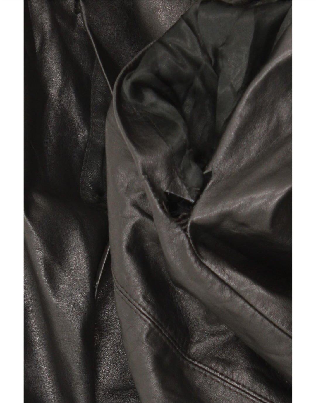 Klima Γυναικείο Δερμάτινο Παλτό UK 10 Small Black