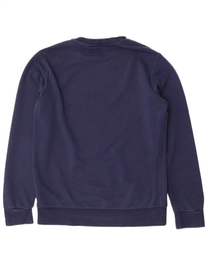 Φούτερ Adidas Boys Jumper 13-14 Years Navy Blue Cotton
