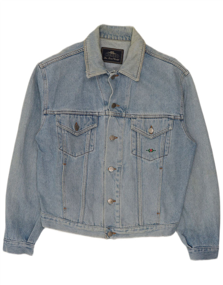 Ανδρικό τζιν μπουφάν CHARRO UK 38 Medium Blue Cotton