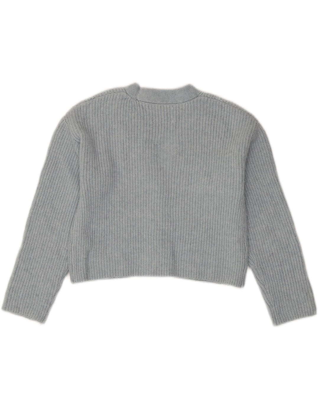 ZARA Girls Cardigan Sweater 11-12 Years Blue Polyester Vintage Zara and Second-Hand Zara from Messina Hembry 