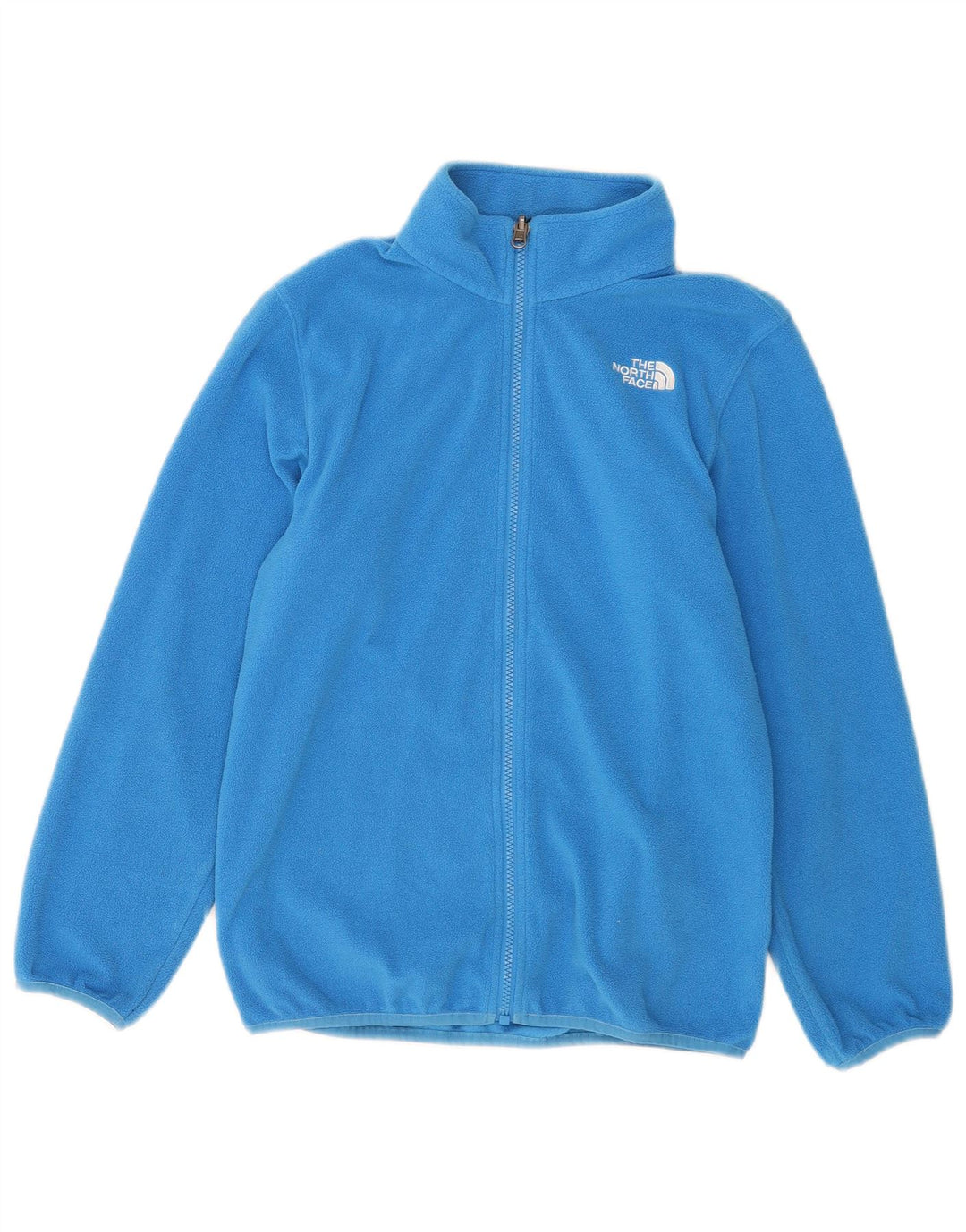 The North Face Boys Fleece Jacket 11-12 Years Large Blue Polyester