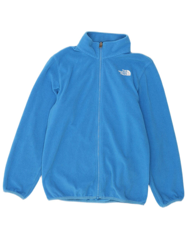 The North Face Boys Fleece Jacket 11-12 Years Large Blue Polyester