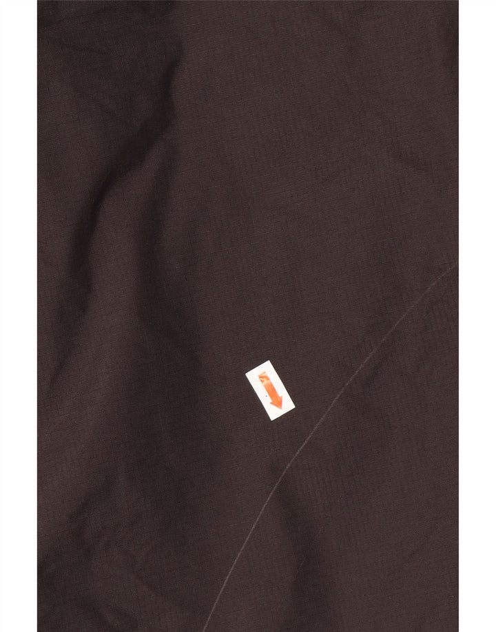 SUPERDRY Γυναικείο Μπουφάν με κουκούλα αντιανεμικό UK 10 Small Brown