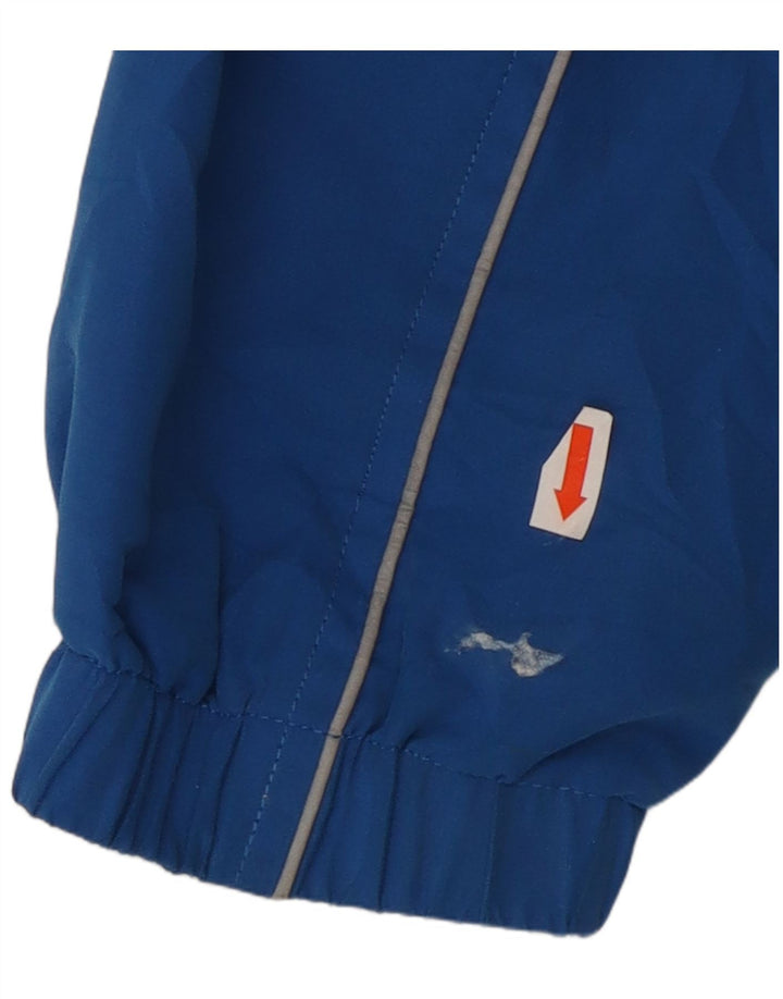 Ανδρική αθλητική φόρμα Asics Top μπουφάν μεγάλο μπλε χρώματος πολυεστέρας