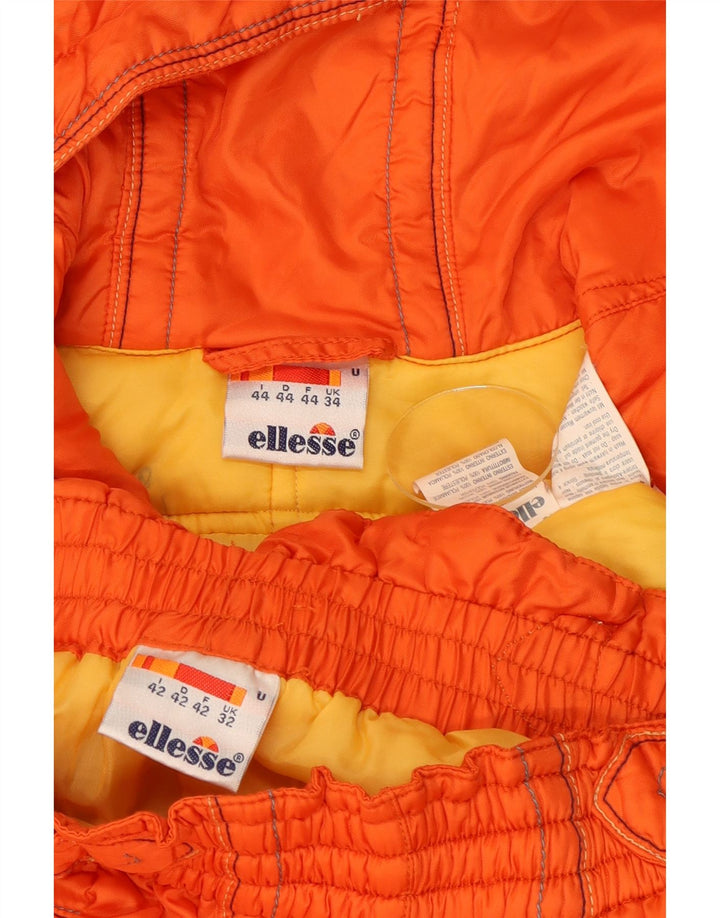 Ellesse Ανδρική φόρμα πουλόβερ με κουκούλα UK 34 XS Orange Winter
