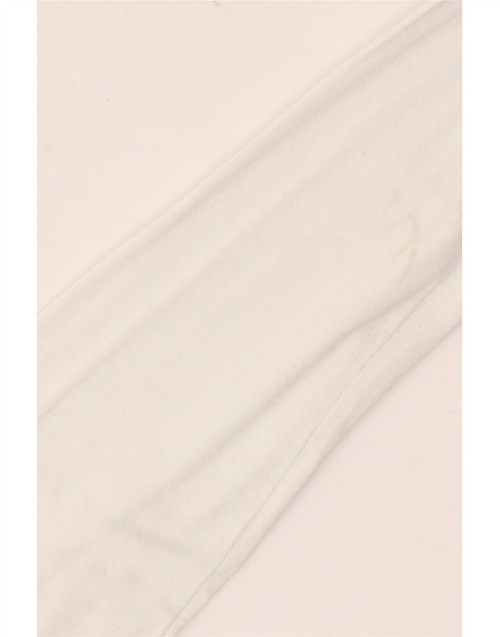 Γυναικείο τοπ OASIS μακρυμάνικο UK 10 Μικρή λευκή βισκόζη