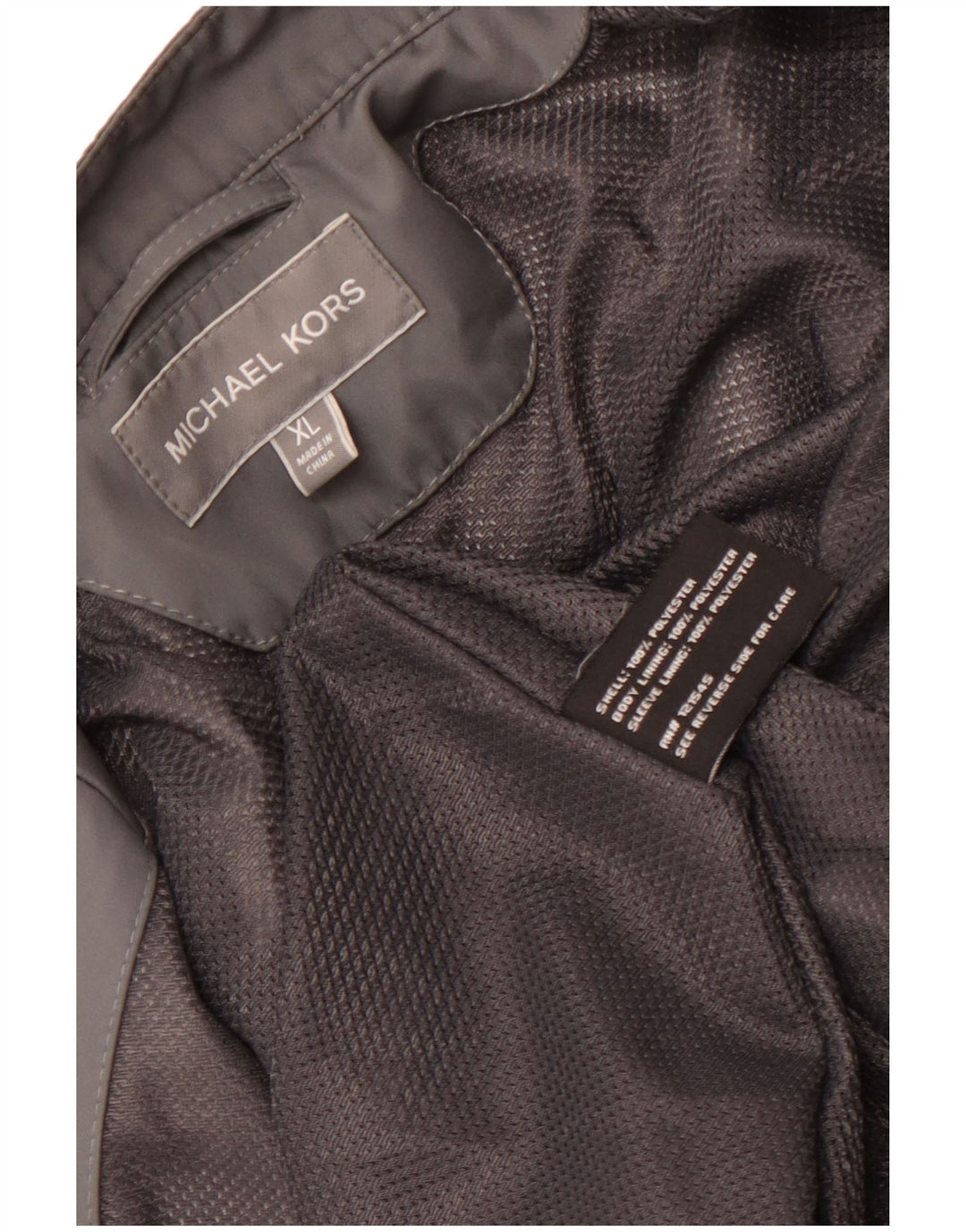MICHAEL KORS Ανδρικό Utility Jacket UK 42 XL Grey Polyester