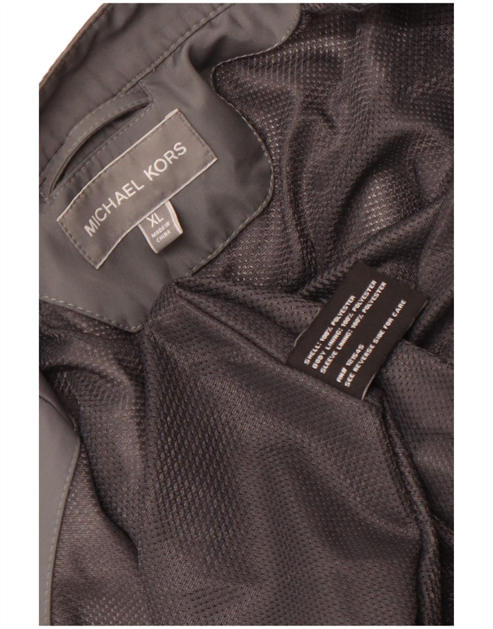 MICHAEL KORS Ανδρικό Utility Jacket UK 42 XL Grey Polyester