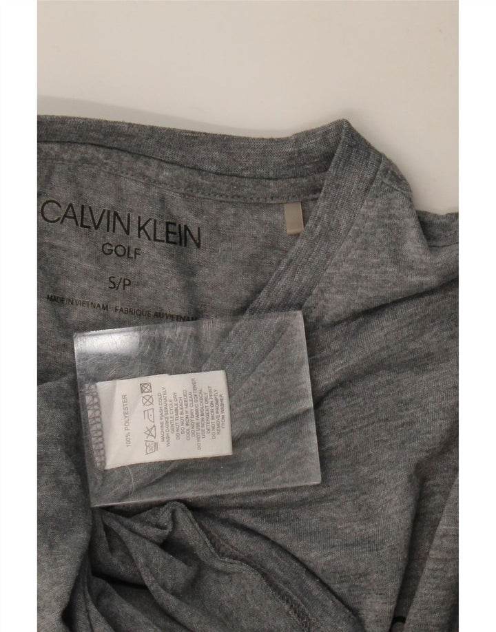 Ανδρικό T-Shirt CALVIN KLEIN Top Small Grey Polyester