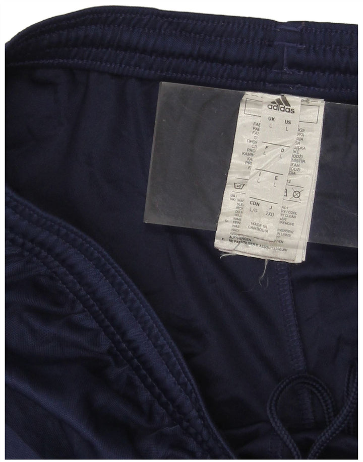 Adidas Γυναικείο Aeroready Αθλητικό σορτς UK 14 Large Navy Blue Polyester