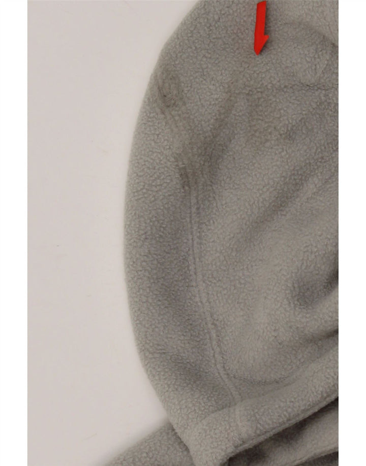 Ανδρικό μπουφάν Reebok με κουκούλα Fleece UK 42 XL Γκρι Πολυεστέρας