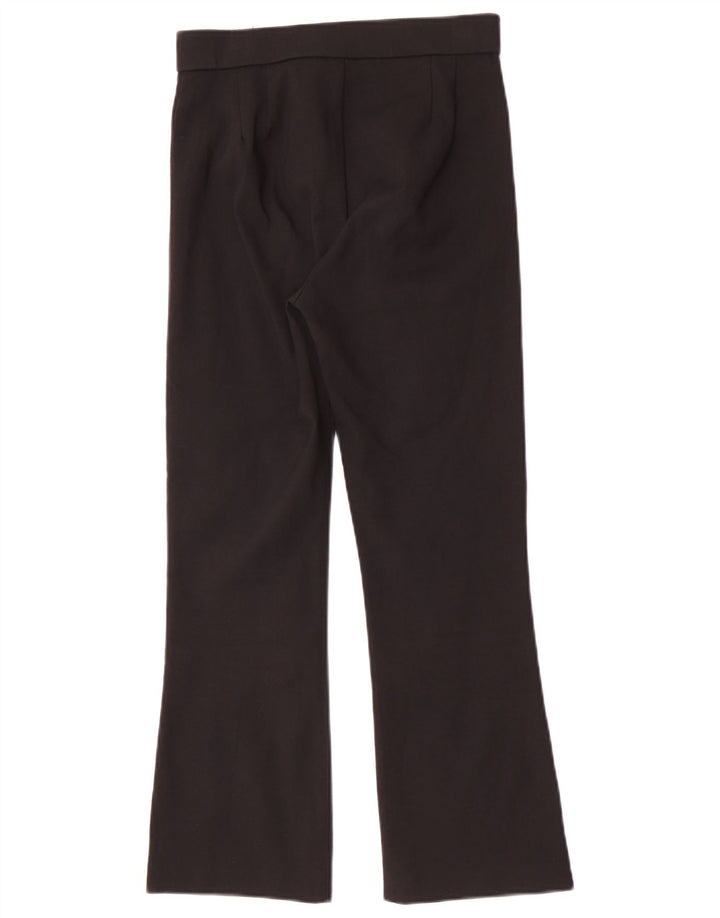 Zara Γυναικείο Bootcut Casual Παντελόνι Small W26 L25 Black