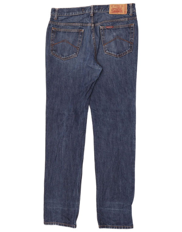 Carrera Mens 700 Regular Straight Jeans IT 50 Large W34 L34 Blue Cotton